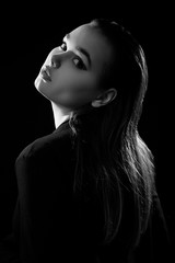 sensual young woman