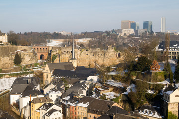 Luxembourg in Winter