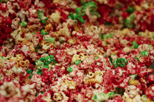 Palomitas multicolor dulces