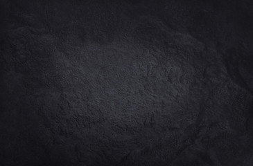 Dark grey black slate texture in natural pattern with high resolution for background and design art work. Black stone wall.