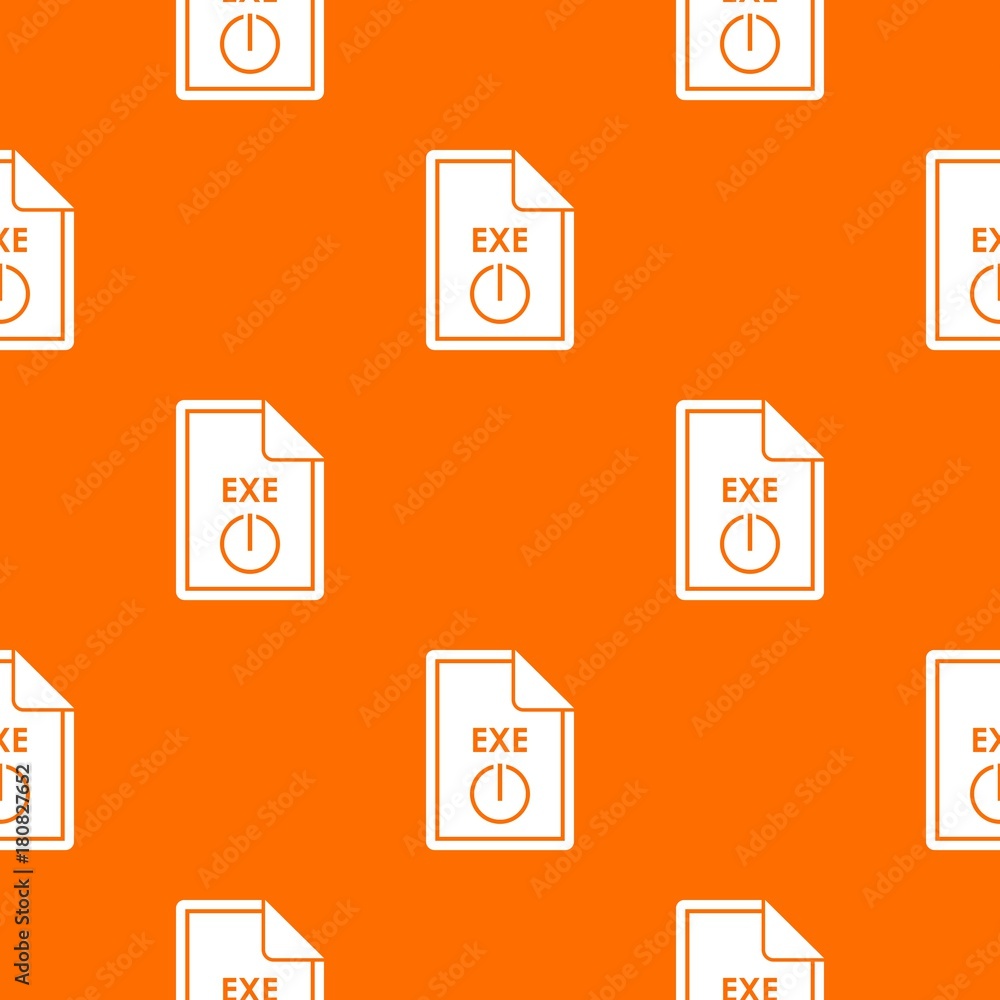 Poster file exe pattern seamless