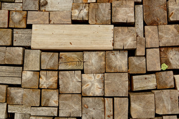 muro de madera