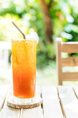 iced lemon tea