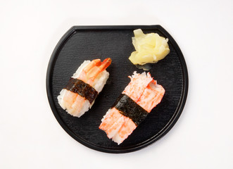 Delicious Japanese food - Nigiri sushi   