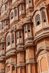 Fototapeta na wymiar Hawa Mahal ou Palais des Vents de Jaipur