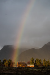 Rainbow on Lofoten