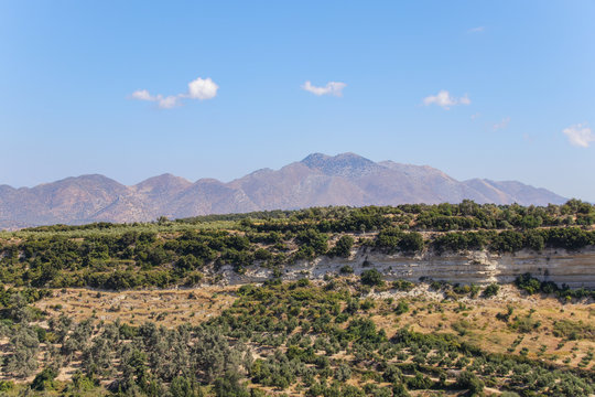 Margarites Schlucht, West Kreta, Rethymno, Panorama Landschaft 