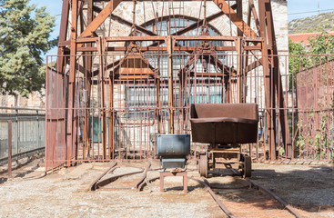 Small abandoned mine in Greece