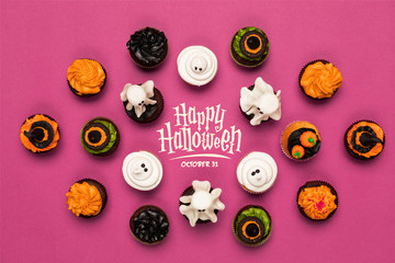 spooky halloween cupcakes