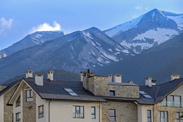 Snowy mountains in Bansko, Bulgaria 4