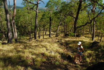 Obraz premium Ascension du volcan Egon, Florès, Indonésie