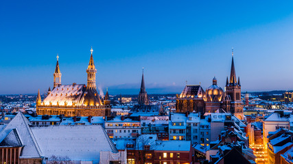 Aachen im Schnee
