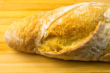 loaf of white wheat bread