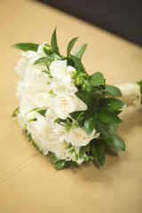 Obraz na płótnie Canvas Civil wedding bridal bouquet