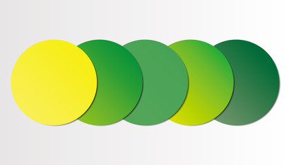 円　テクスチャー　重なり