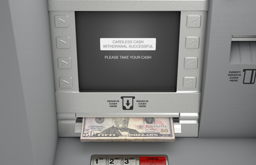 Atm Cardless Cash Withdrawal