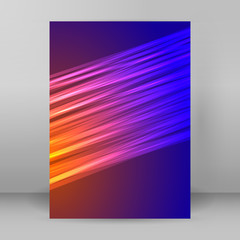 colors abstract backgroubnd glow light effect  A4 brochure02