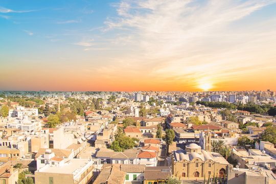 Nice view of Nicosia, Cyprus