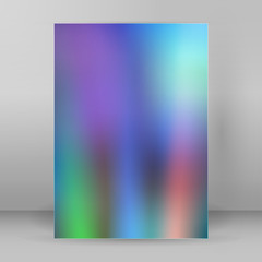colors abstract backgroubnd glow light effect  A4 brochure13