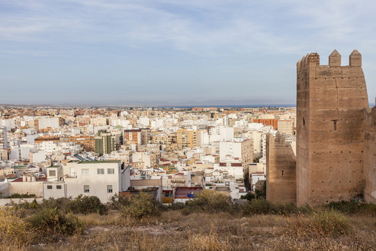 Wall of Jayran in Almeria