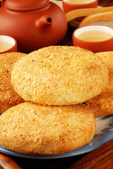 Pork floss pastry for tea time
