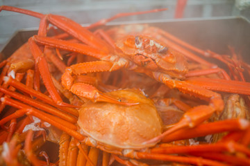 홍게 대게 속살 음식점 홍게찜 crab