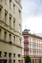 antique building view in Brno, Czech Republic