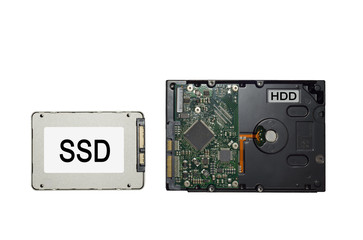 Almacenamiento SSD y HDD