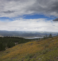 Naklejka premium пейзаж Бурятии