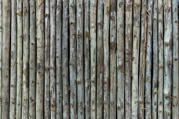 Wooden sticks.