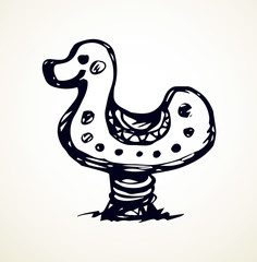 Vector drawing. Ladder