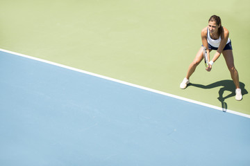 Pretty young tennnis player © BGStock72