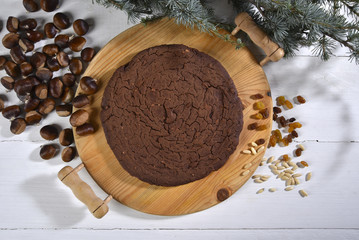 Castagnaccio torta tipica