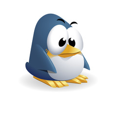 Cute penguin cartoon