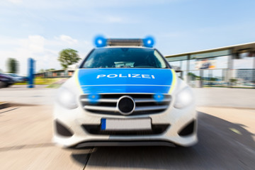german police car