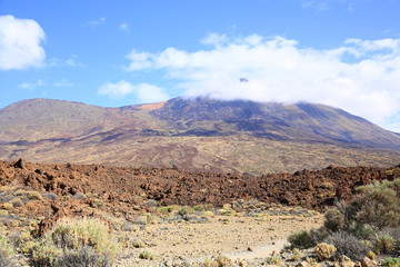 El Teide Volcano on Tenerife Island, Canary Islands, Spain