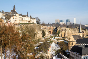 Luxembourg in Winter