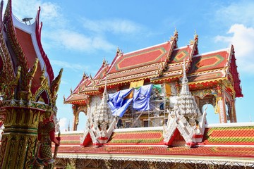 Buddhist Complex of Wat Sri Utumporn in Nakhon Sawan Province, Thailand