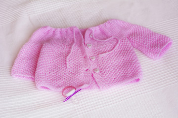 Pink Baby Sweater