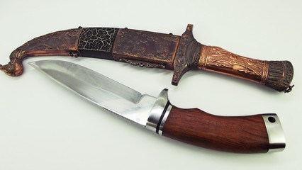 Gift knife.Used for hunting.