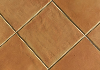 Texture of a rustic ceramic floor 