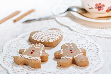 Hand made Christmas theme decorated cookies