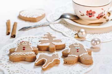 Hand made Christmas theme decorated cookies