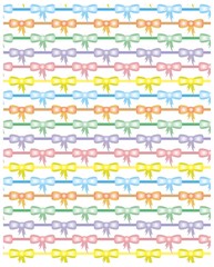 Background with gift bows