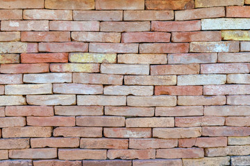 Red brick wall texture background