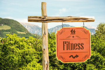 Schild 288 - Fitness