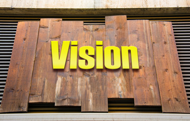 Schild 222 - Vision