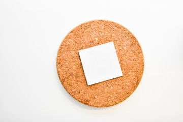 Circular-shaped paper card