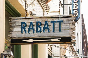 Fototapeta premium Schild 279 - Rabatt