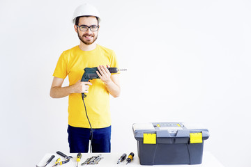 Guy with repair rools